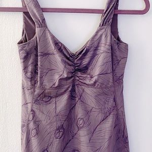 Lululemon purple OM pattern tank
